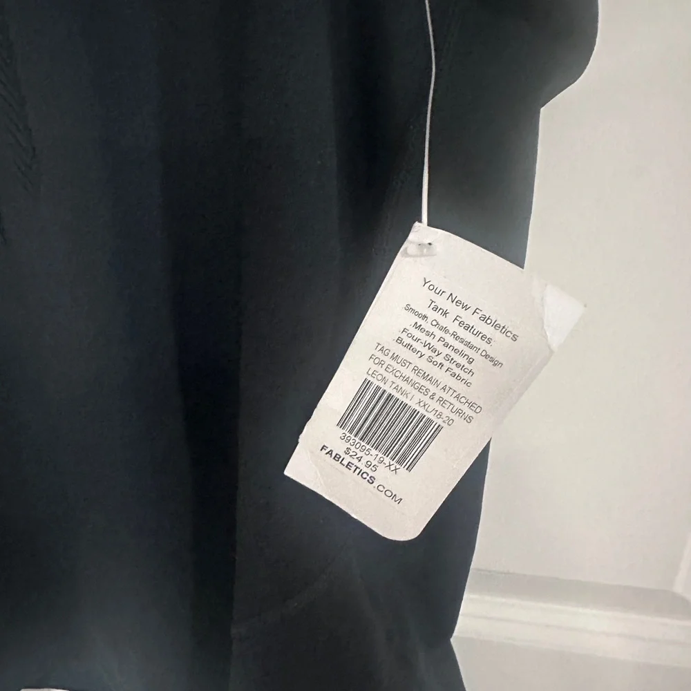 Fabletics Black Women's Tank Top - Picture 3 of 7